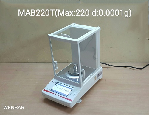 डिजिटल एनालिटिकल स्केल सटीकता: 0.0001 G Gm