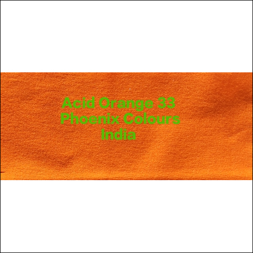 एसिड ऑरेंज 33 एसिड डाईज़ कैस नं: 6507-77-3