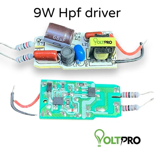 ग्रीन 9W Hpf एलईडी ड्राइवर