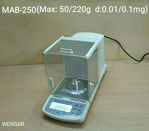 डिजिटल माइक्रो स्केल सटीकता: 0.01/0.1m G Mg