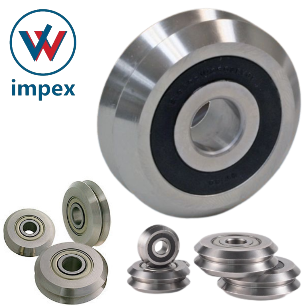 Double V Guide Wheel Bearings W Or Rm