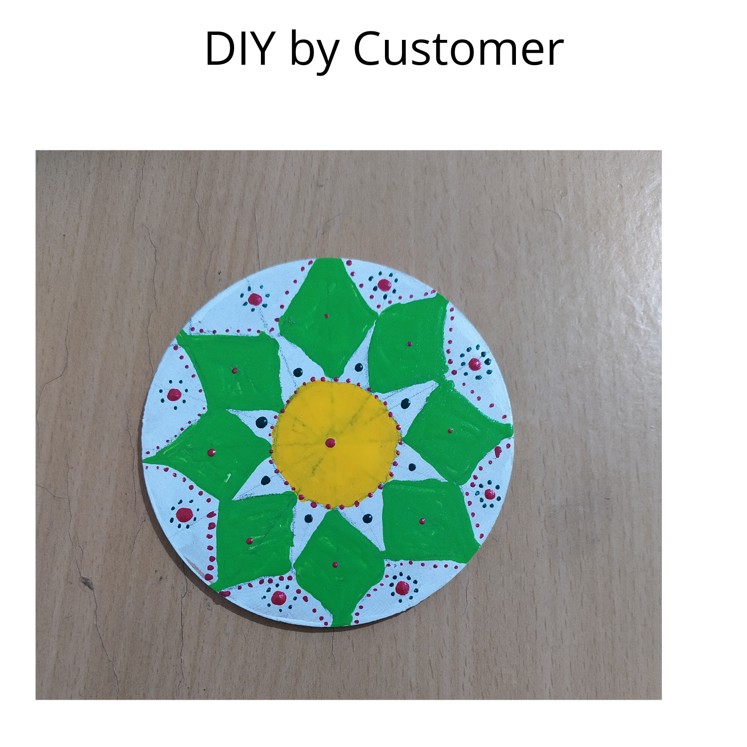 Yorkker Mdf Diy Coasters Pack - Hexagon, Square, Circle Shapes | Unfinished Wooden, Ideal For Kids Craft Projects, Perfect For Painting & Decorating