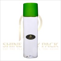 पारदर्शी गुलाब जल की बोतल