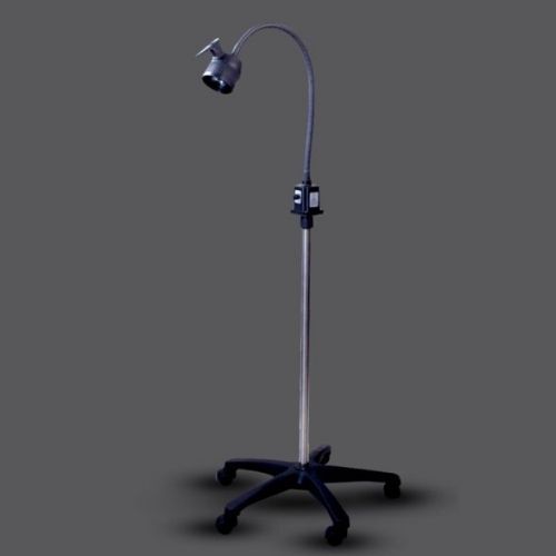 Ot Examination Light Chrome Base - Chrome Plated Base With 5 Wheels, 71cm Adjustable Arm, 12x1w Led, Height Adjustable, Easy-movement Handle