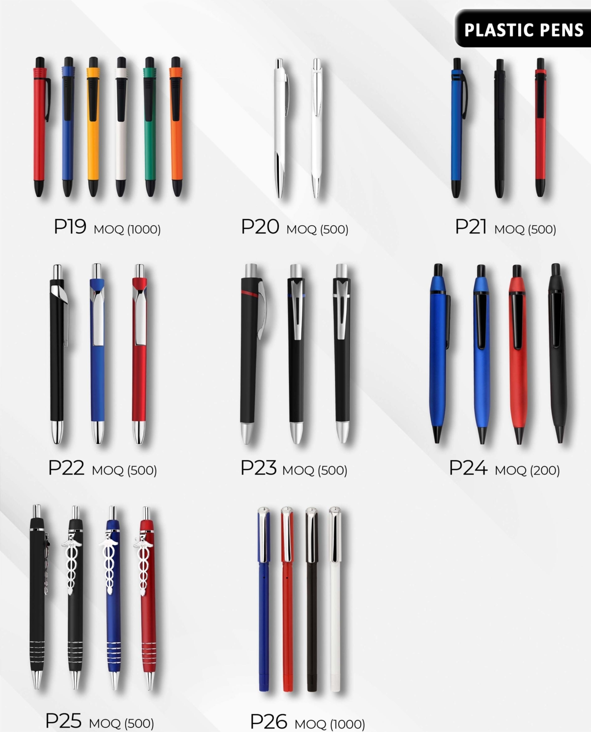 Promotional Pen - Plastic Material, Customized Size, Customized Shape | Custom Logo Print, Ideal For Corporate Branding And Promotions