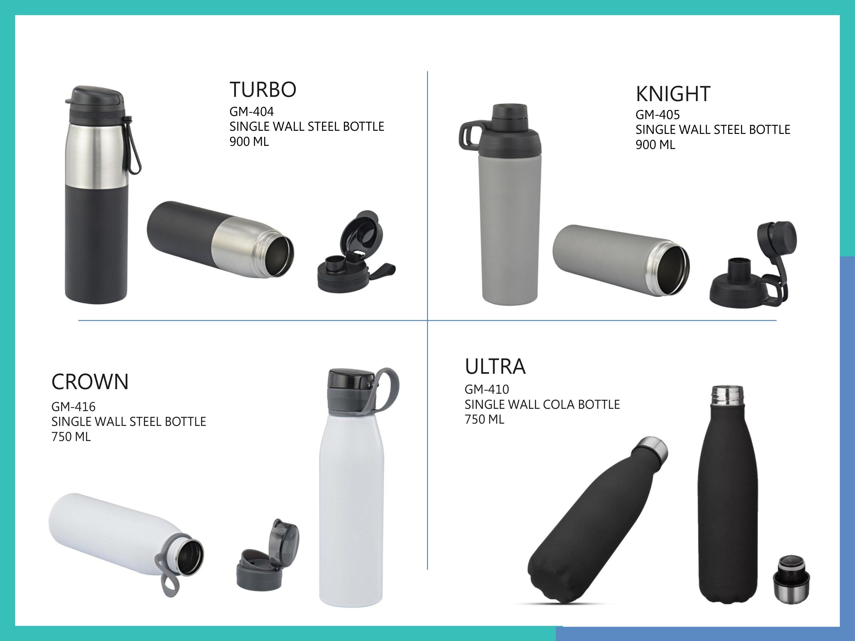 Promotional Flask And Bottles - Steel And Plastic, Multicolor | Ideal For Office, School, College, Custom Branding With Your Logo And Text