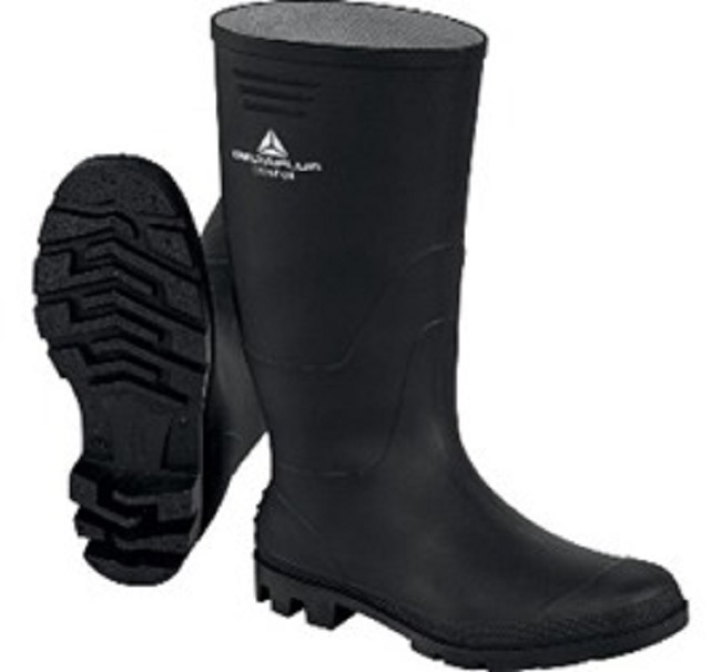 Safety Gumboot - Pvc, Sizes 40-44, Color: Yellow | Waterproof, Oil-resistant, Anti-slip, Optional Steel Toe Cap, Iso 20345 Compliant