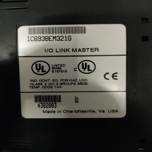 Ge Fanuc Ic693bem321g I/o Linek Master Module