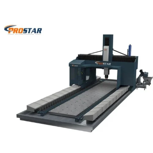 ग्रे स्लाइडिंग डबल कॉलम मशीन