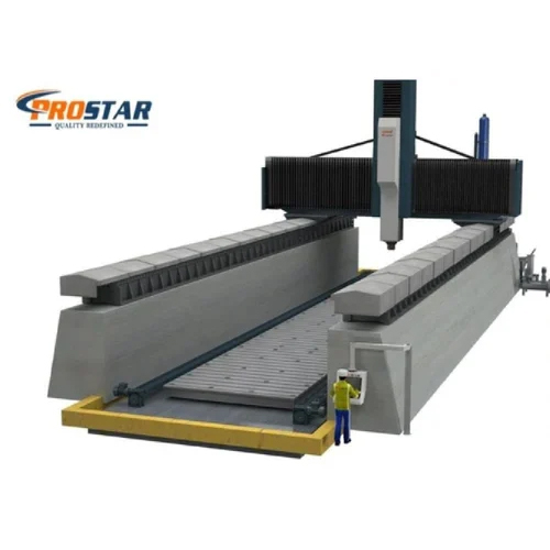 ग्रे गैन्ट्री मूविंग डबल कॉलम मशीनिंग सेंटर