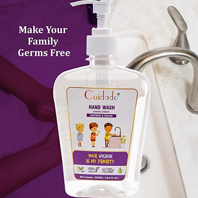 Hand Wash Liquid - 1000 Liter, White Gel | Natural Plant Based Formula With Deep Moisturization, Ph Controlled & Hypoallergenic, Kid Safe