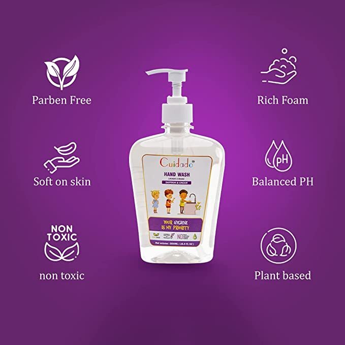 Hand Wash Liquid - 1000 Liter, White Gel | Natural Plant Based Formula With Deep Moisturization, Ph Controlled & Hypoallergenic, Kid Safe