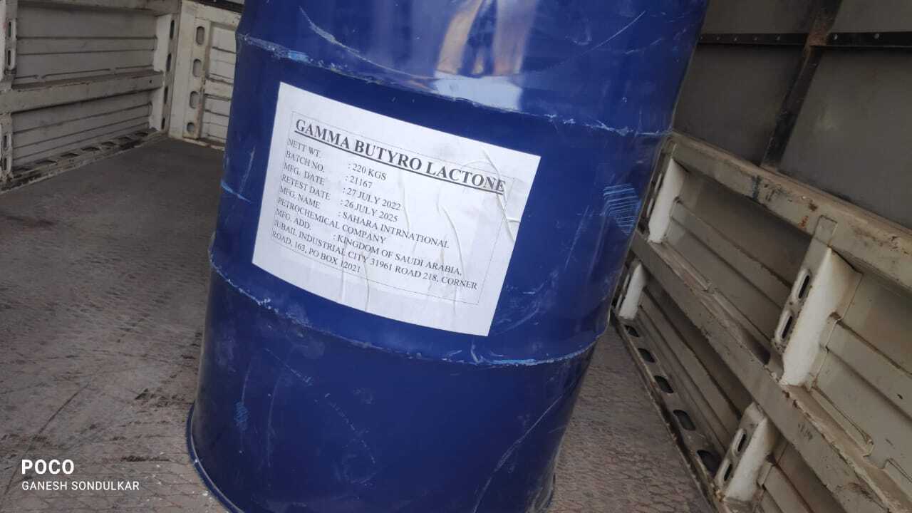 Gamma Butyrolactone - Liquid, 98% Purity, Soluble At 1.280 G/l, 12-month Shelf Life | Ideal For Industrial Use, Store In Cool & Dry Place