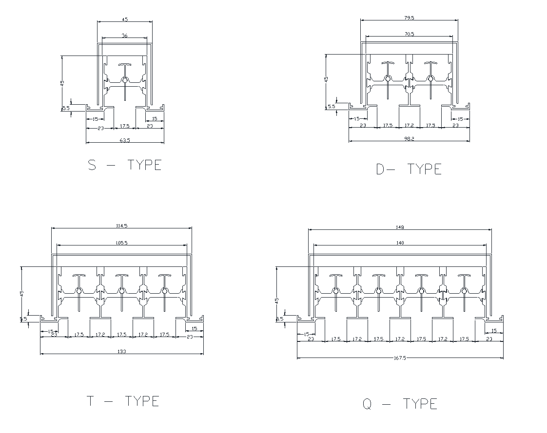 Aluminum Linear Diffuser (Bl)