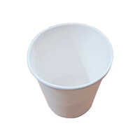  210 मिलीलीटर सफेद सादा पेपर कप 