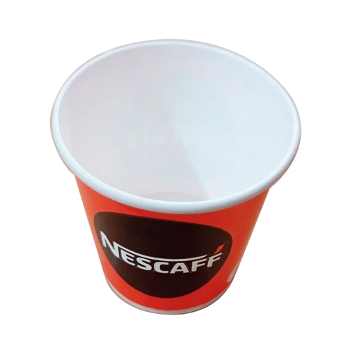 Printed Paper Cup - 130 ML , Multicolor Eco-Friendly Design with Heat Resistance for Events and Parties