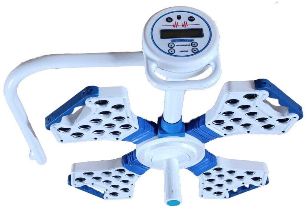 Led Ot Light - 150000 Lux Power Intensity, White Color, Manual Operation, 1 Year Warranty, Portable Design, Wall Mounted, Suitable For Surgical Procedures