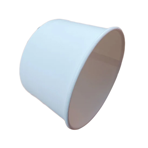350 Ml Round Container Cup - Eco-friendly Paper Material, White Color, Heat-resistant & Cold-resistant, Perfect For Events And Parties