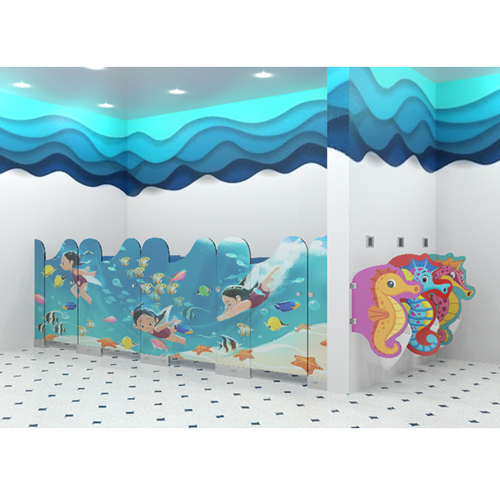 Childrens Preschool Module - Color: Solid & Wooden Shades