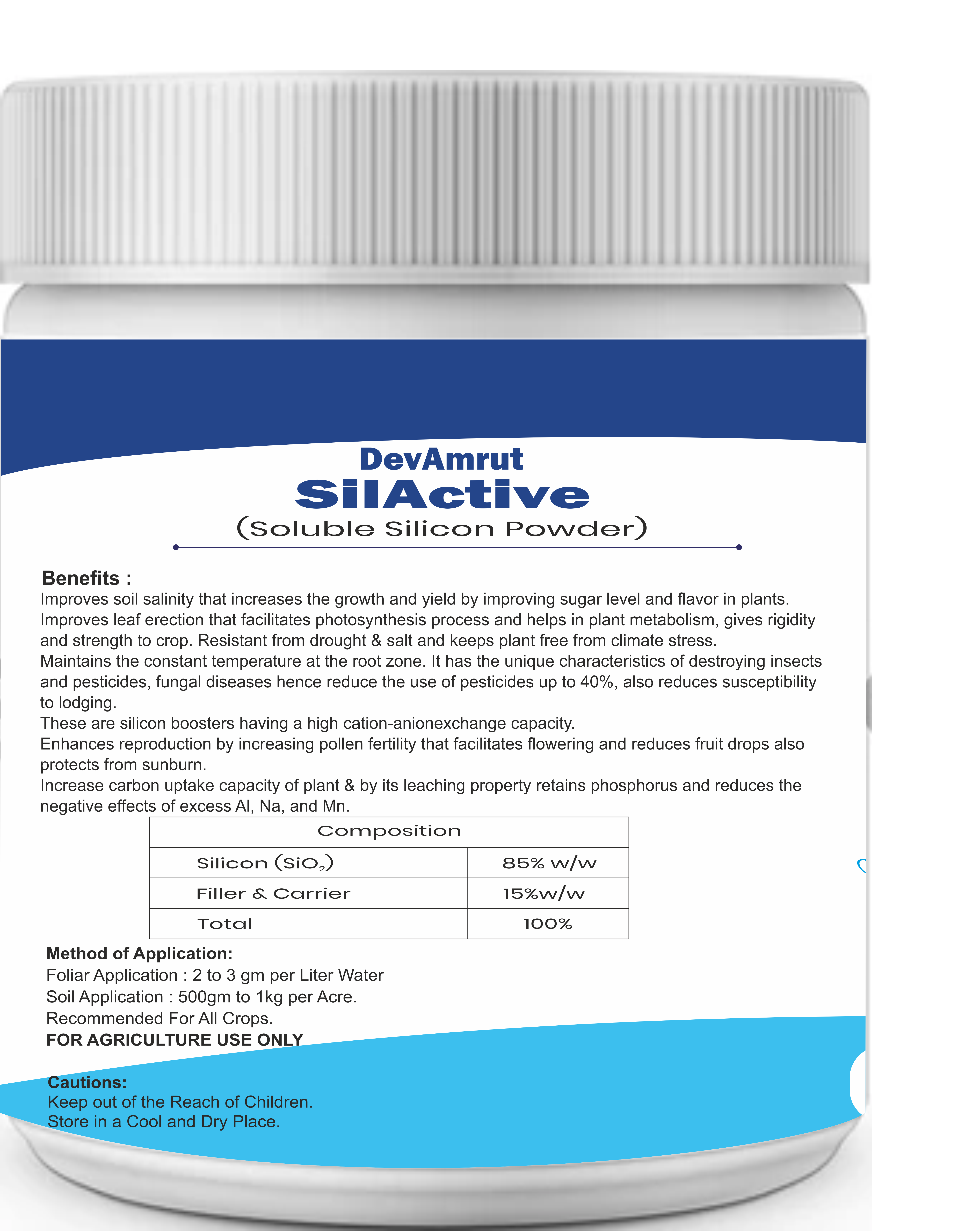 Devamrut Silactive - Silicon Application: Agriculture