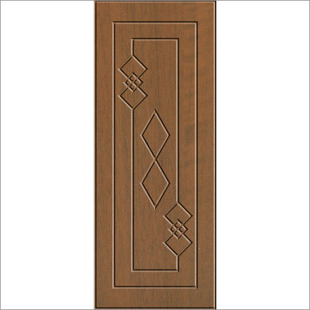 गहरे भूरे रंग का लकड़ी का दरवाजा