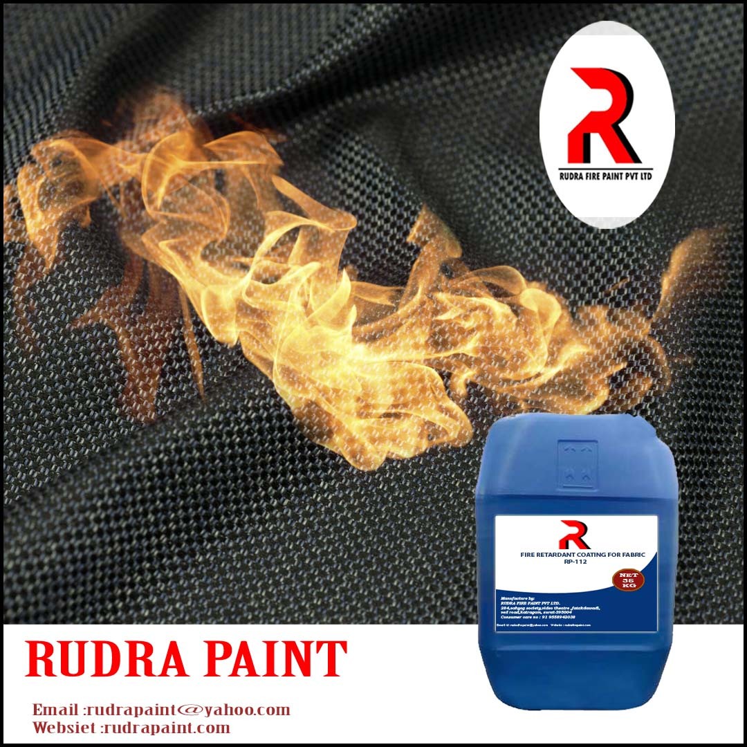 Fire Retardant Coating For Fabric - Color: Black