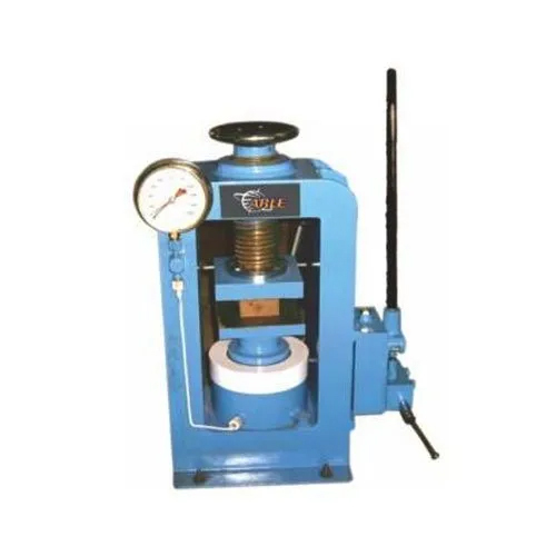 Able Cube Testing Machine - Mild Steel | 250 Kg Weight, Blue Finish, Industrial Use