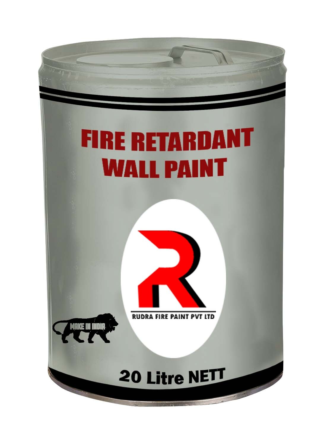 Fire Retardant Wall Paint Solvent Based - Color: White