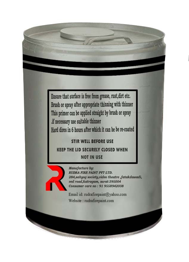 Fire Retardant Wall Paint Solvent Based - Color: White