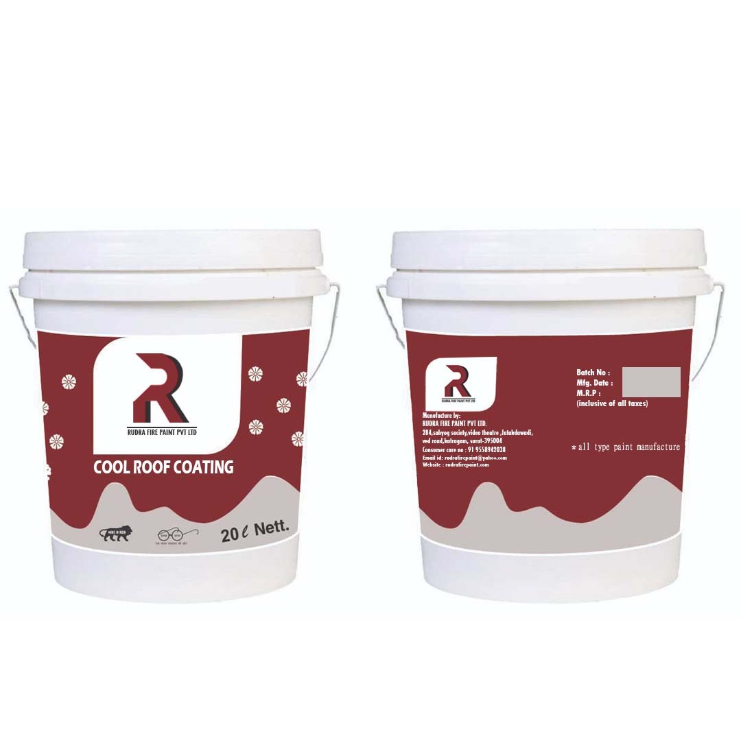 Cool Roof Coating - Color: White