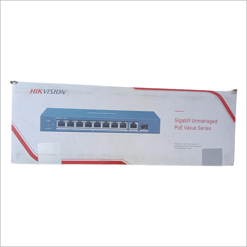 Hikvision 8 पोर्ट पो स्विच आवेदन: इनडोर