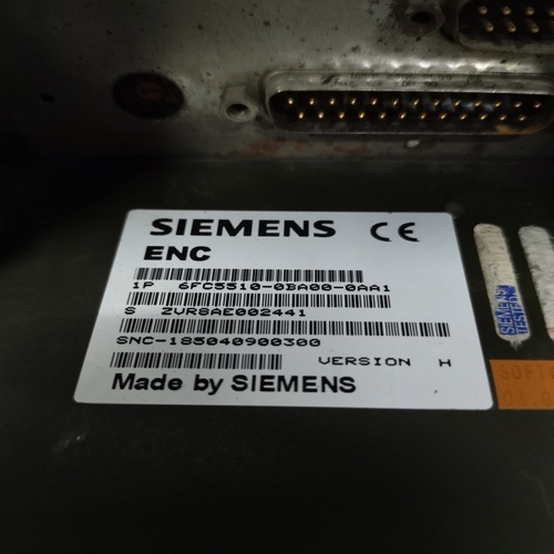 Siemens 6fc5510-0ba00-0aa1 Sinumerik Module - Metal Enclosure, 50x200x180mm, Ip20 Protection, 24v Dc, Profibus & Ethernet Interfaces, Advanced Diagnostics