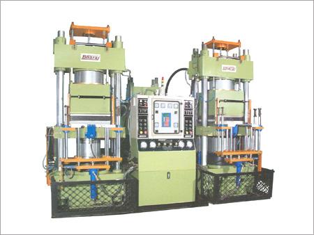 Twin Vacuum Compression Molding Machine 