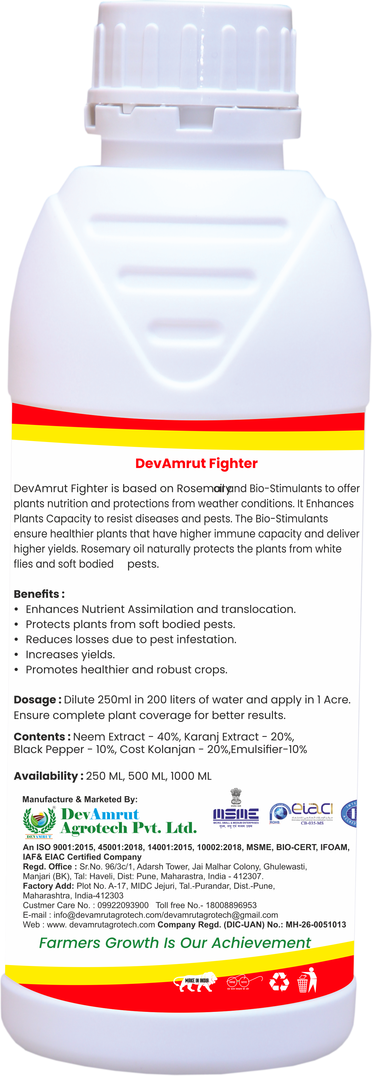 Pro Fighter - Application: Agriculture