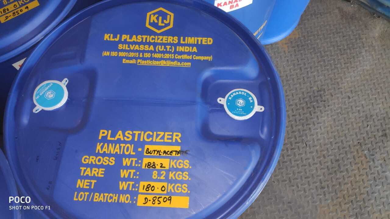 Butyl Acetate - Liquid, 100% Purity, 12 Months Shelf Life, 1.280 G/l Solubility | Pvc Solvent, Store In Cool & Dry Place