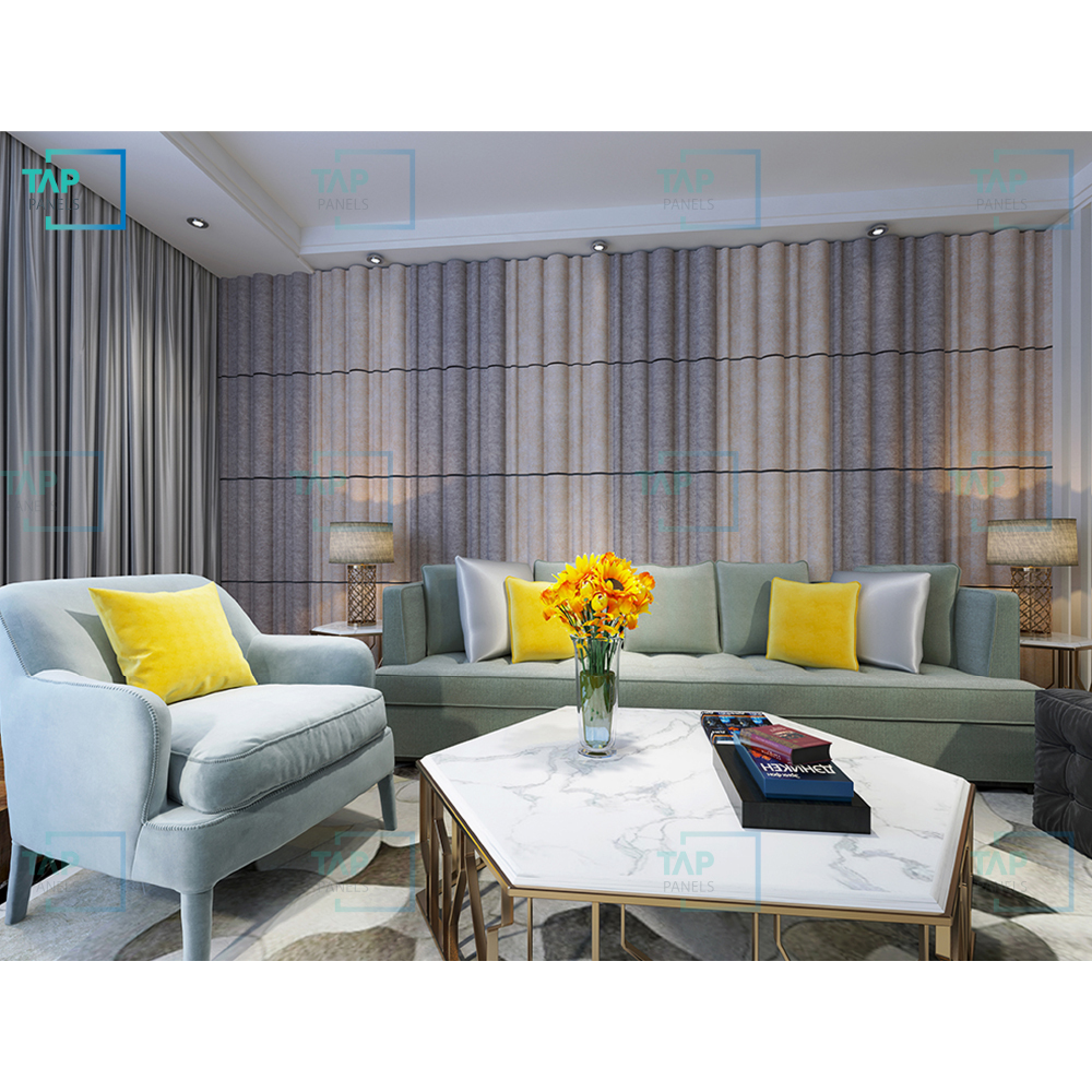 Acoustic 3d Panel - 100% Polyester Fibre, 2ft X 2ft / 4ft X 4ft , Multicolor | Excellent Acoustic Performance, Lightweight, Easy To Install