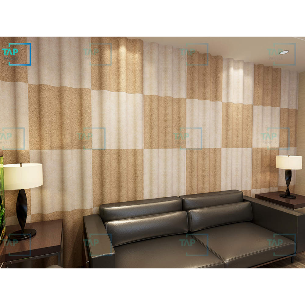 Acoustic 3d Panel - 100% Polyester Fibre, 2ft X 2ft / 4ft X 4ft , Multicolor | Excellent Acoustic Performance, Lightweight, Easy To Install