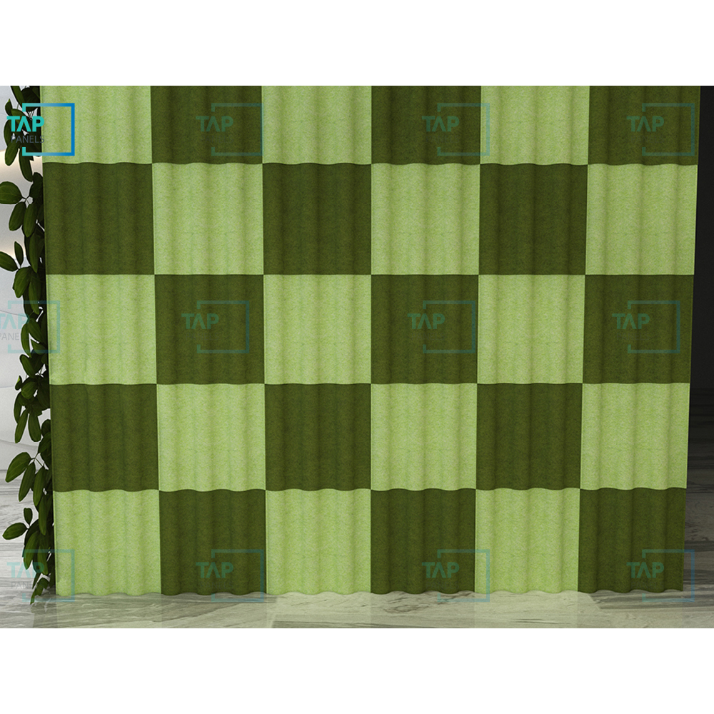 Acoustic 3d Panel - 100% Polyester Fibre, 2ft X 2ft / 4ft X 4ft , Multicolor | Excellent Acoustic Performance, Lightweight, Easy To Install