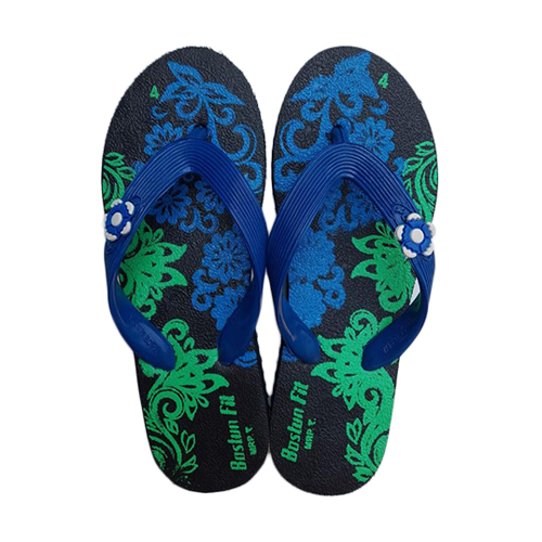 Ladies Casual Slipper - High Quality Rubber, Customized Sizes , Lightweight & Comfortable For Everyday Use