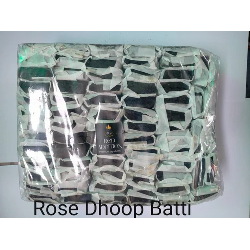 Rose Dhoop Batti - Artificial Fragrances Cone Incense | Eco-friendly, Aromatic Indian Incense For Soothing Ambiance