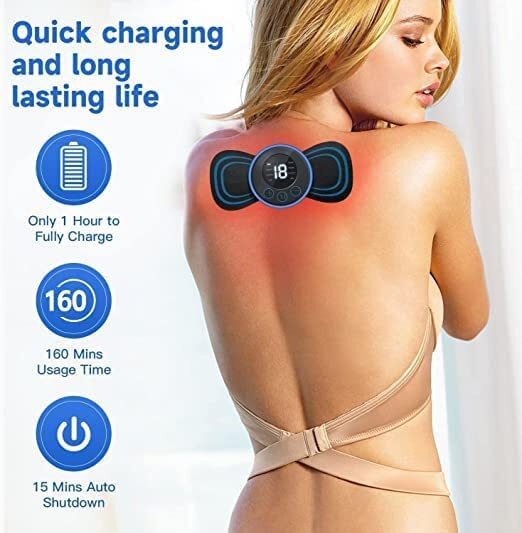 Rechargeable Full Body Massager For Pain Relief Butterfly Mini Massager Ems Massager Neck Massager For Cervical Pain Mini Massager For Shoulder Arms Legs at 95.00 INR at Best Price in Delhi | Rechargeable Full Body Massager For Pain Relief Butterfly Mini Massager Ems Massager Neck Massager For Cervical Pain Mini Massager For Shoulder Arms Legs at 95.00 INR at Best Price in Delhi |