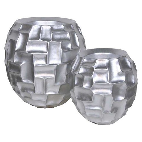 मोजाइक बॉल फूलदान