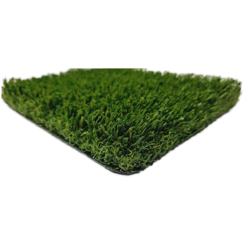 High Quality Artificial Turf - Pe+pp Material 25 Mtr Length X 2 Mtr Width Biogreen Color 15 Mm Pile Height Washable Ideal For Box Cricket & Pitch Areas | Features: 30 Stitch/10 Cm 30 Mm Mat Thickness 140 Kg Weight Custom Size Available