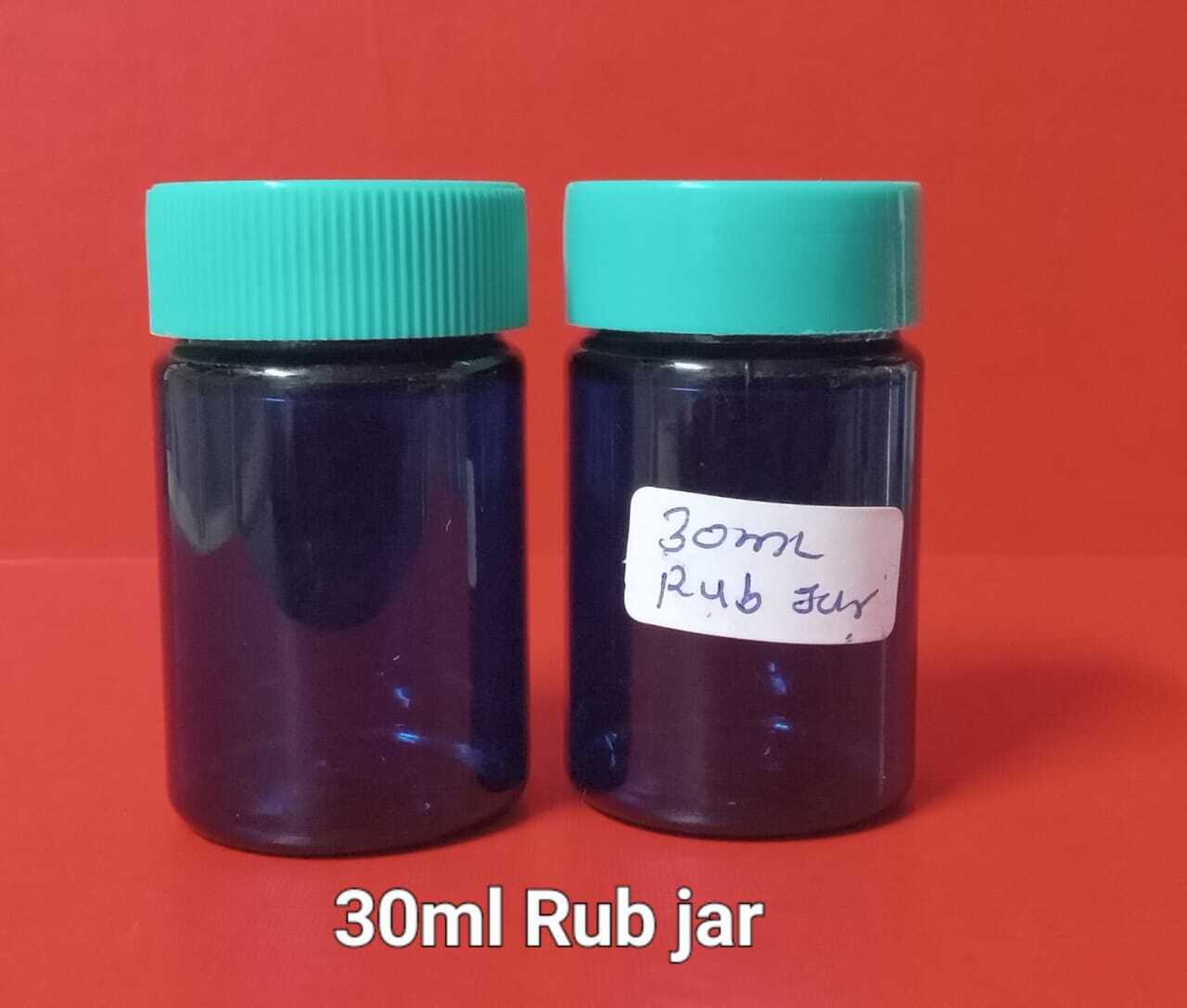 Plastic Balm & Cold Rub Container Size: 10-100gm