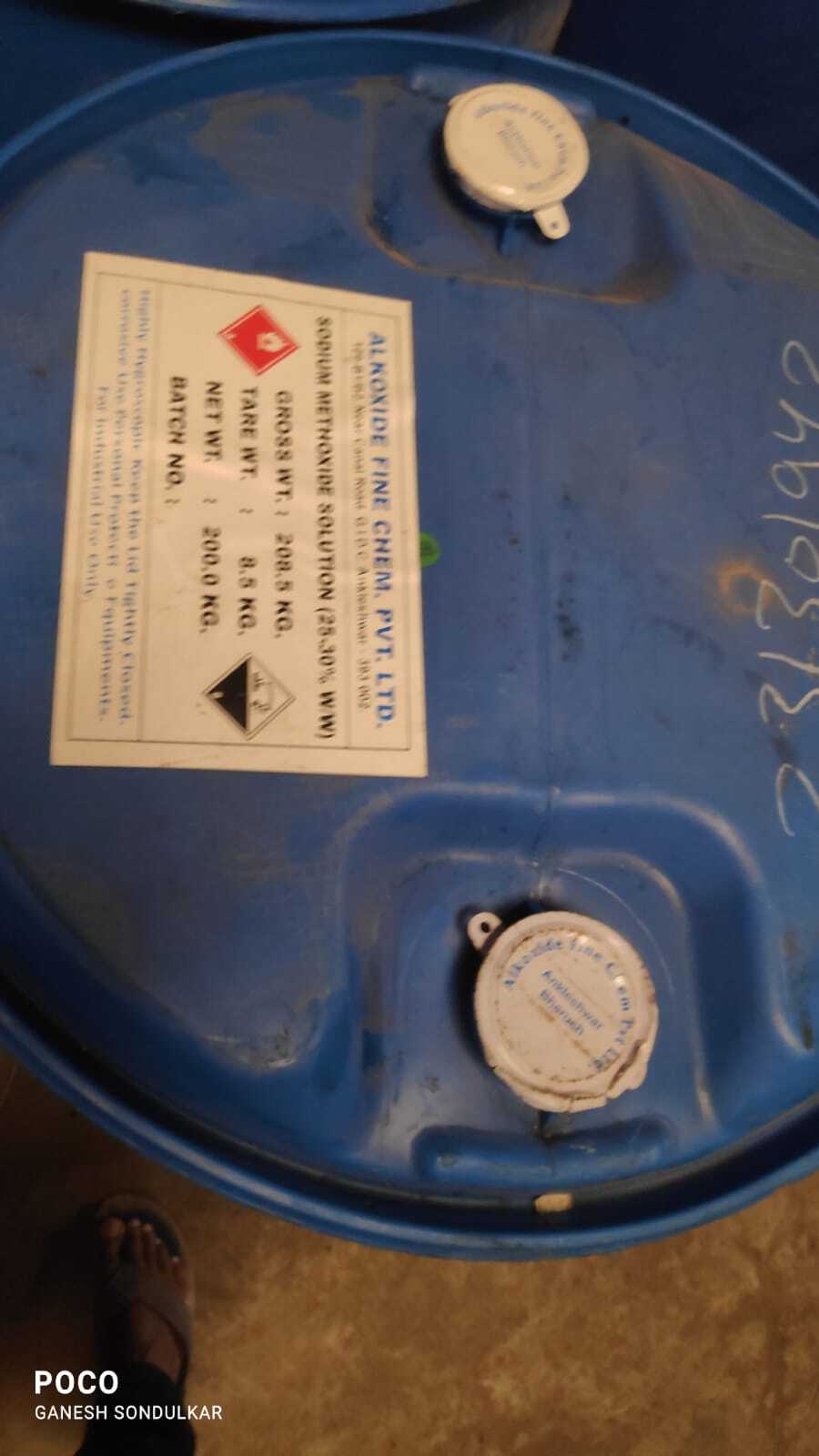 Sodium Methoxide Solution 30% Cas No: 124-41-4
