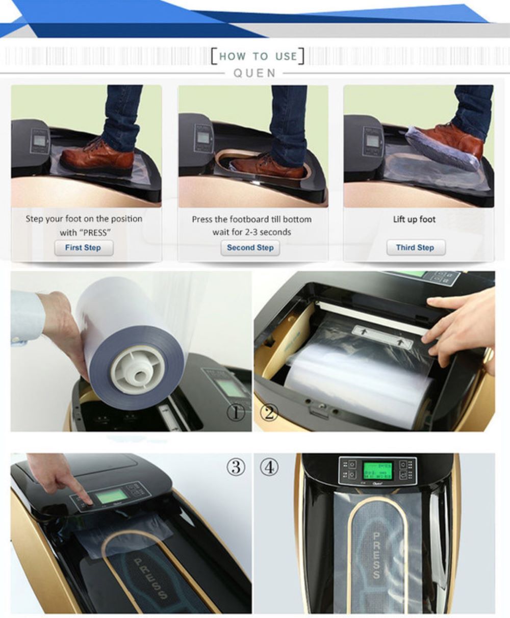 Shoe Sleeve Machine - Application: Industrial