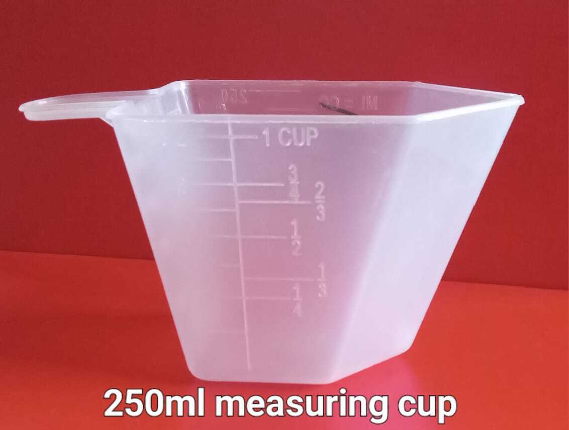 Transparent Plastic Measuring Cups Size: 5ml/7.5ml/10ml/15ml