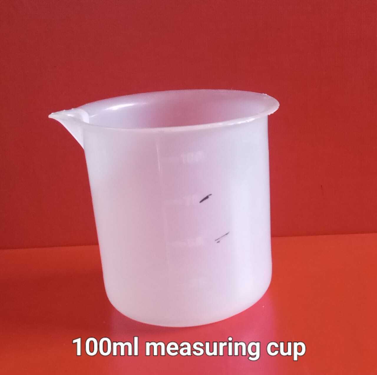 Transparent Plastic Measuring Cups Size: 5ml/7.5ml/10ml/15ml