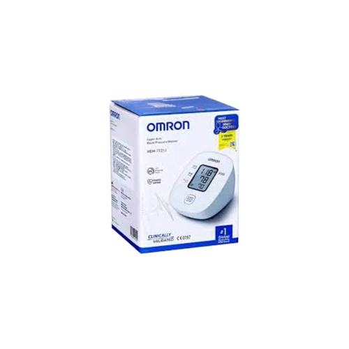 White Omron Bp Monitor