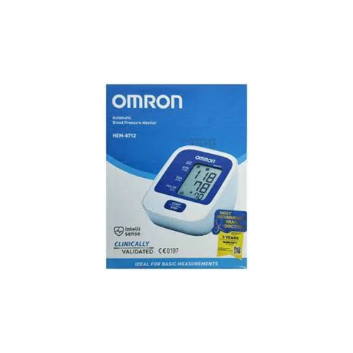 White Omron Bp Monitor
